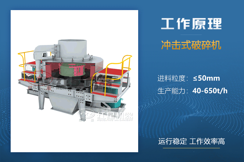 沖擊式碎沙機工作原理