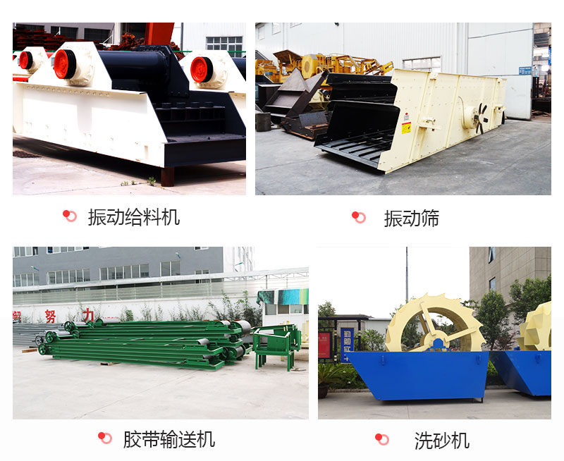 制沙生產(chǎn)線中的輔助設備